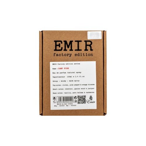 Emir Camp Fire 100 ml parfumska voda za mo&amp;scaron;ke Slike