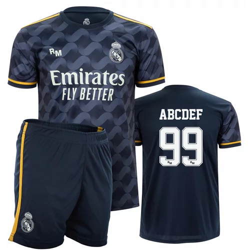 Drugo Real Madrid Away replika komplet dres za dječake (tisak po želji +16€)