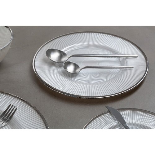 Premier Housewares Pribor 16 kom od nehrđajućeg čelika u srebrnoj boji Modern retro &amp;ndash; Slike