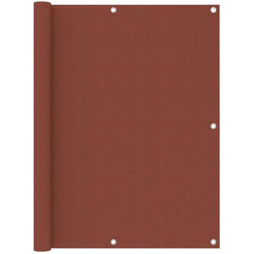 vidaXL Balkonsko platno terakota 120x500 cm oksford blago Cene