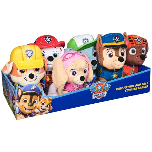 Paw Patrol pliš osnovni 17 cm sort.