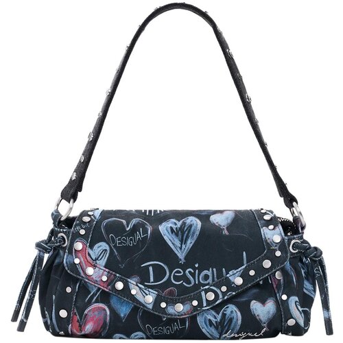 Desigual Torba preko ramena morsko plava / nebesko plava / srebro Slike