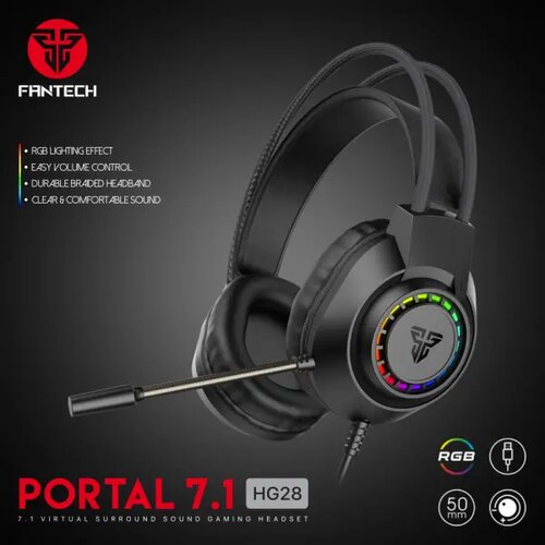 Fantech Slusalice Gaming HG28 Portal 7.1 crne Cene