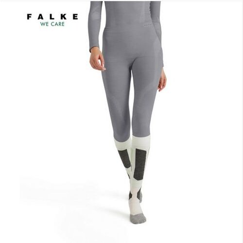 Falke ženske tajice Wool-Tech, siva Cene