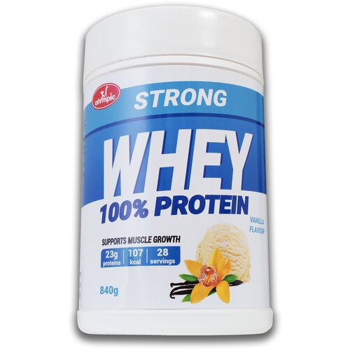 Olympic Whey Protein Strong, Vanila, 840 g Cene