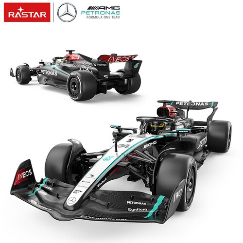  Licencirana formula na daljinsko upravljanje 1:12 Mercedes-AMG F1 W15 E Performance - crno/bijela Cene