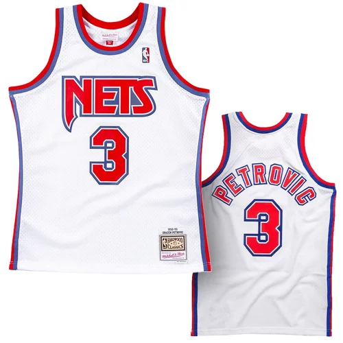 Mitchell And Ness muški Dražen Petrović 3 New Jersey Nets 1992-93 Mitchell & Ness Swingman dres
