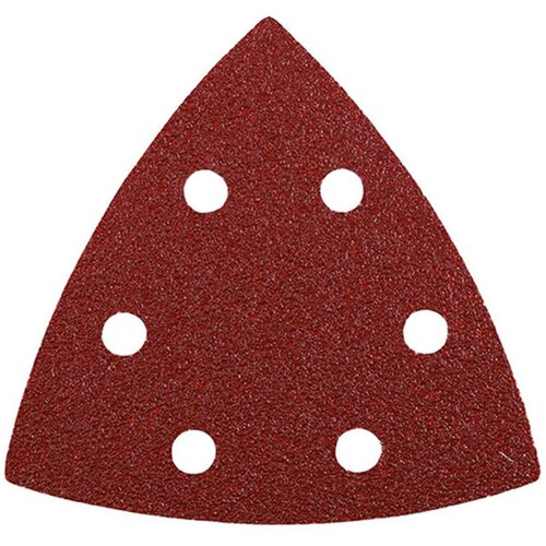KWB Trokutni brusni papir GR120, 96mm, 5 dijelova, Crveni Cijene
