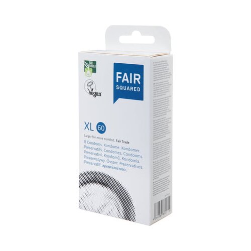 FAIR Squared Kondom XL 60 - 8 komada Slike