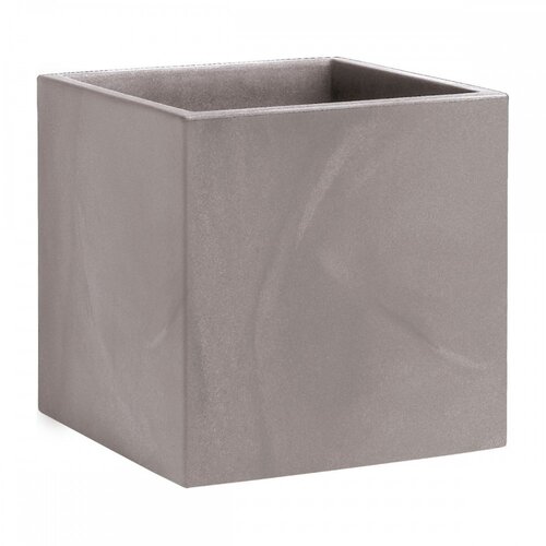 Nicoli Cubo Momus Saksija, 50x50x50h, Siva Slike
