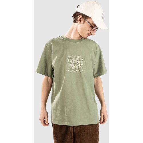 Rhythm Grange Vintage T-shirt sage Slike