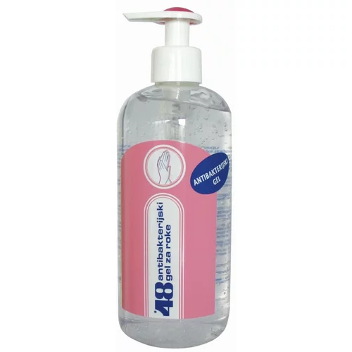 48 antibakterijski gel za roke ilirija (500 ml)