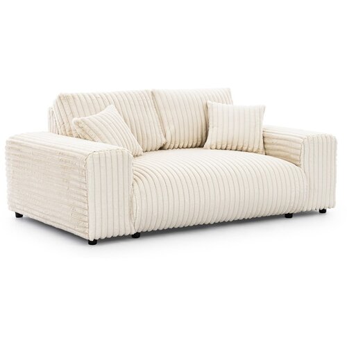 Ropez Krem sofa od samta 178 cm Justin &amp;ndash; Slike