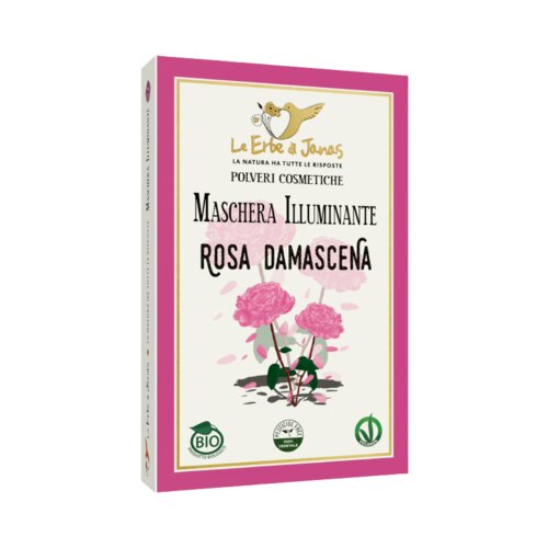 Le Erbe di Janas maska za posvjetljivanje lica - damask ruža Cijene