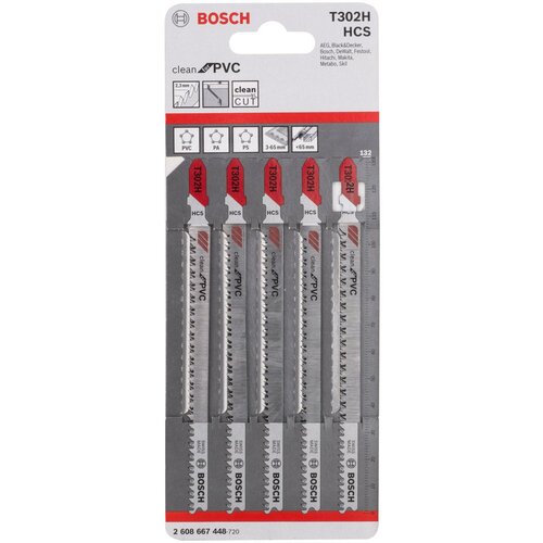 Bosch 2608667448 List ubodne testere T 302 H, Clean za PVC Cene