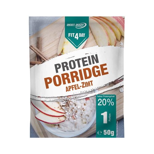 Fit4Day Proteinska ka&amp;scaron;a - Jabolka-Cimet Slike