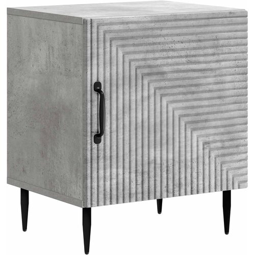  Noćni ormar 2 kom. Betonska siva 43 x 34,5 x 50 cm Slike
