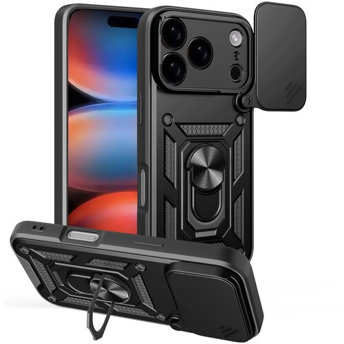 HURTEL HYBRID ARMOR ZA&Scaron;ČITNI OVITEK ZA IPHONE 17 PRO ARMOR Z ZA&Scaron;ČITNIM OVITKOM, (5000343235) Cene
