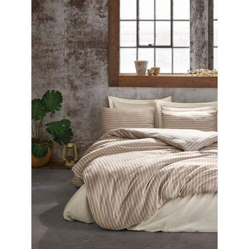 Lessentiel Maison bamboo - mink mink bamboo double quilt cover set Slike