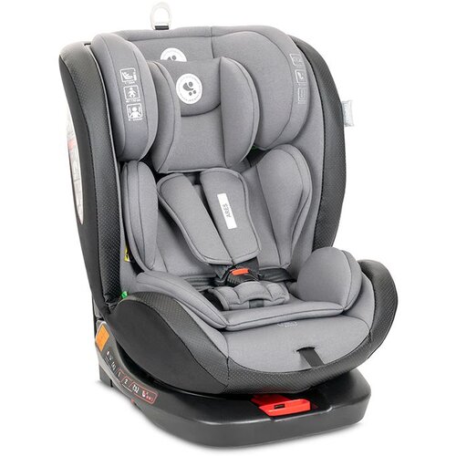 Lorelli ARES autosjedalica i-Size Isofix 360 Anti Rebound Bar 0-36 kg/40-150 cm, Grey Slike