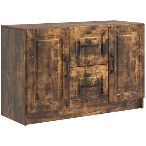  Kreveta Dimljeni hrast 89 x 34 5 x 57 cm Konstruirano drvo Cene