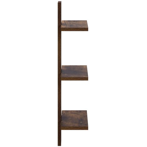  Zidna polica Dimljeni hrast 30 x 13.5 x 64.5 cm Prerađeno drvo Slike