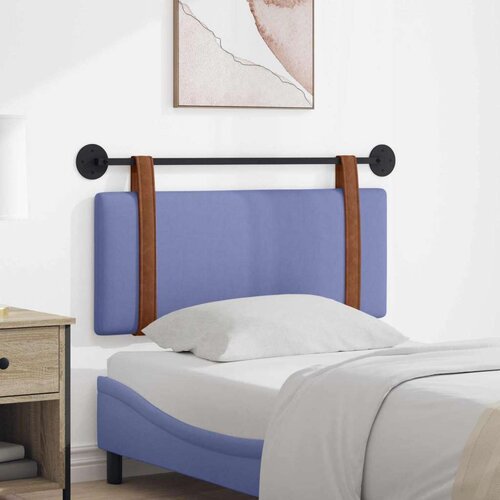  Držeće uzglavlje Zidne Traper plava 110 x 55 x 5 cm Antikni PU - Trapere plave boje 100 cm bez LED Cene