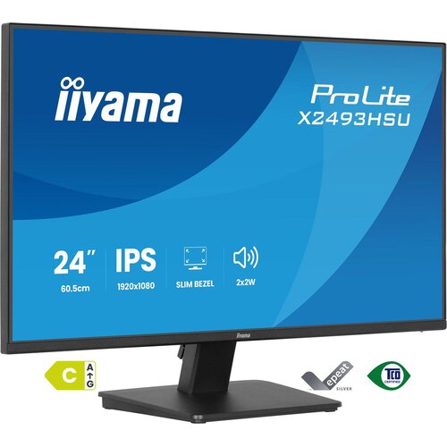 Iiyama ProLite X2493HSU-B1 computer monitor 60.5 cm (23.8) 1920 x 1080 pixels Full HD LED Black Cijene