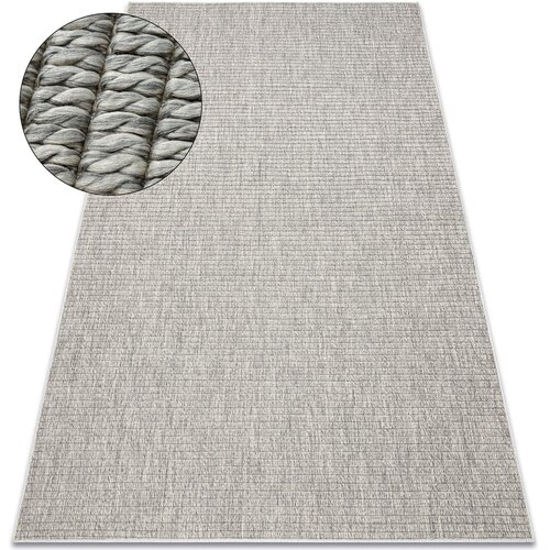 RugsX Preproge Preproga ORIGI 3583 siva - ravno tkana 155x220 cm Siva Cene
