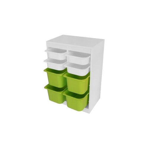 Hanah home višenamenski ormar white organizer vertical Slike