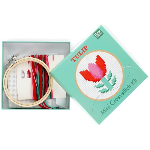 Rex London Kreativna igračka Cross-stitch Kit Tulip &amp;ndash; Slike