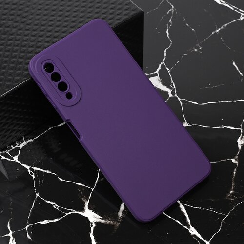  maska teracell giulietta za samsung A750FN galaxy A7 2018 mat tamno ljubicasta Cene