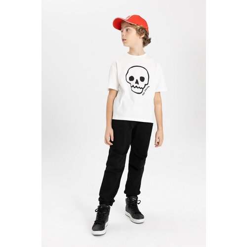 Defacto Boy&amp;amp;#39;s Jogger Elastic Banded Leg Gabardine Trousers Slike