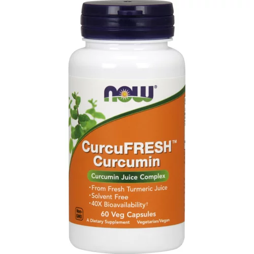 Now Foods CurcuFresh Kurkumin NOW, 500 mg (60 kapsul)