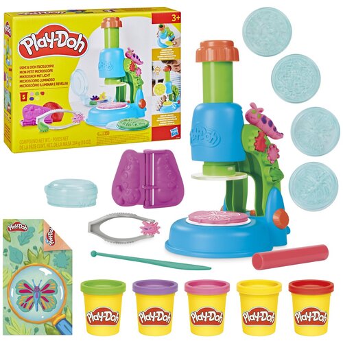 PLAY-DOH set mikroskop posveti in poglej Slike