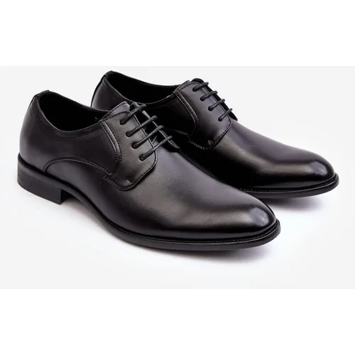 Kesi Men's leather shoes Black Harene