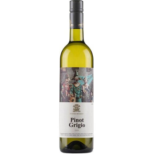 Vinarija Zvonko Bogdan Belo vino ZVONKO BOGDAN Pinot grigio 0,75l Slike