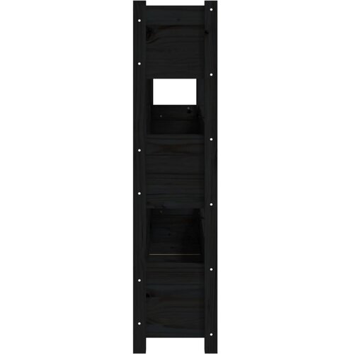  Sadilica crna 112 x 25 x 104,5 cm od masivne borovine Slike