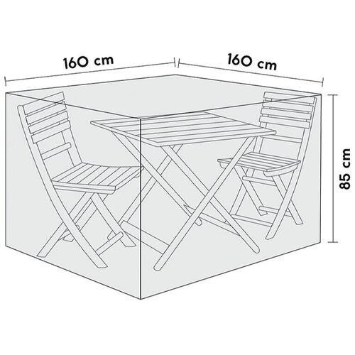 SENSUM za&amp;scaron;čitna prevleka (160 x 160 x 85 cm, poliester) Slike