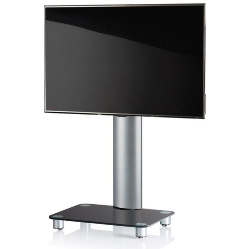 MID.YOU Stojalo Za Tv Tosal Črno Srebrna, 60 Cm Slike