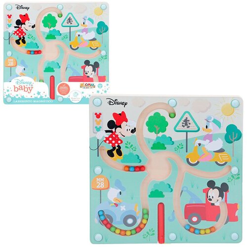  Drveni magnetni labirint Disney Baby, 23 x 23 cm Slike