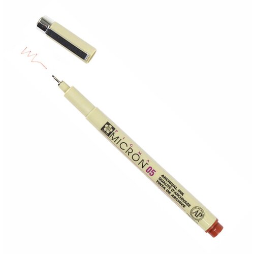 Flomaster za tehničko crtanje SAKURA Pigma Micron BROWN - izaberite debljinu () Cene