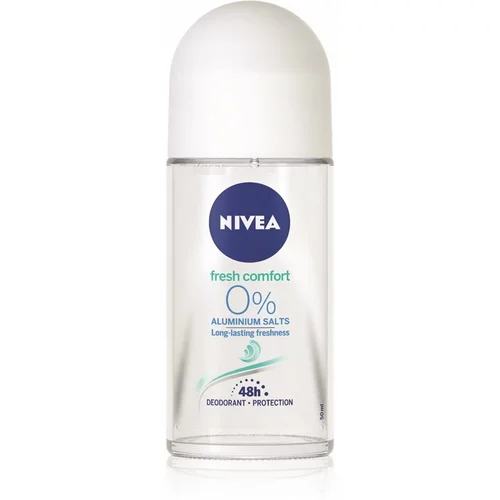Nivea Fresh Comfort dezodorans roll-on bez aluminijske soli 48h 50 ml