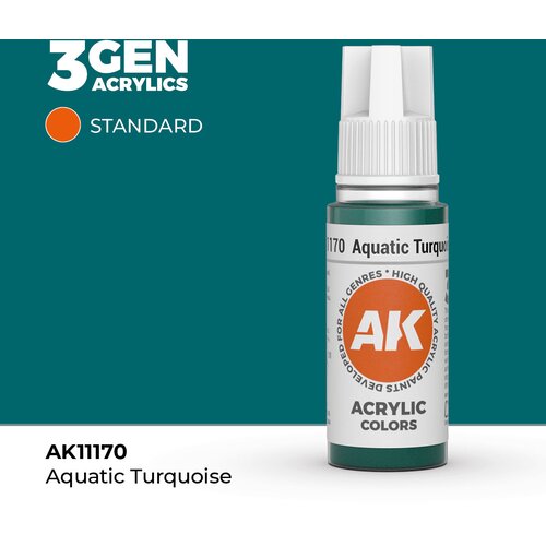 AK Interactive aquatic turquoise 17ml - 3rd gen akrilna boja AK11170 Cene