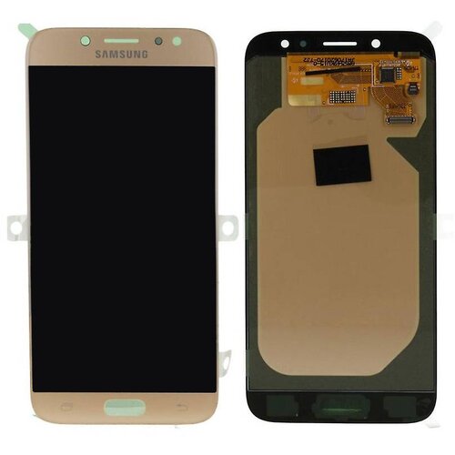 Samsung Dodirno staklo i LCD zaslon za Galaxy J7 (2017) / SM-J730, originalno (OEM), zlato Cijene