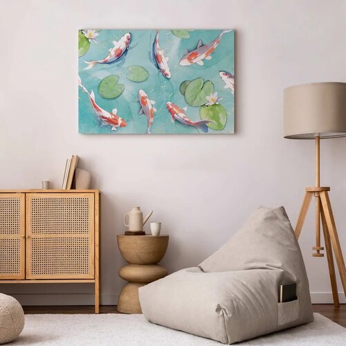  Slika - Pond in Japan 30x20 Standard Slike