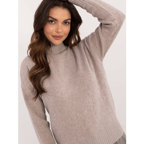 Wool Fashion Italia Sweater-AT-SW-2339.54-beige Cene