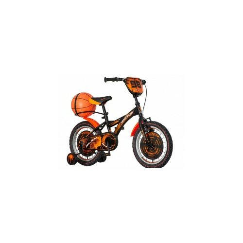 Visitor kids bicikla visitor narandžasto crna-basket 1160051 Cene