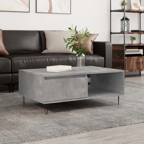 vidaXL Stolić za kavu boja betona 90 x 60 x 35 cm konstruirano drvo Cijene
