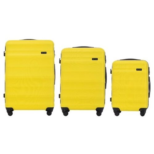  ŽUTI SET kofera Wings ABS Slike